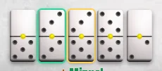 Your hand with the playable tiles marked